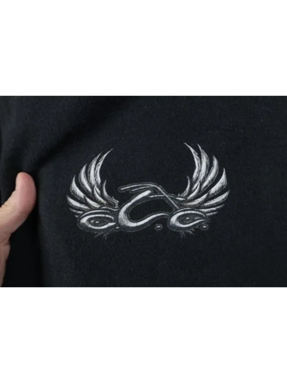 Vtg Orange County Choppers New York Mens 2XL Tribal Flames Long Sleeve T-Shirt